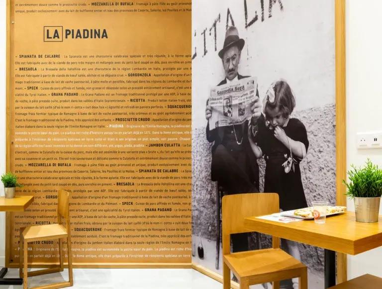 Piadina - Vue partielle