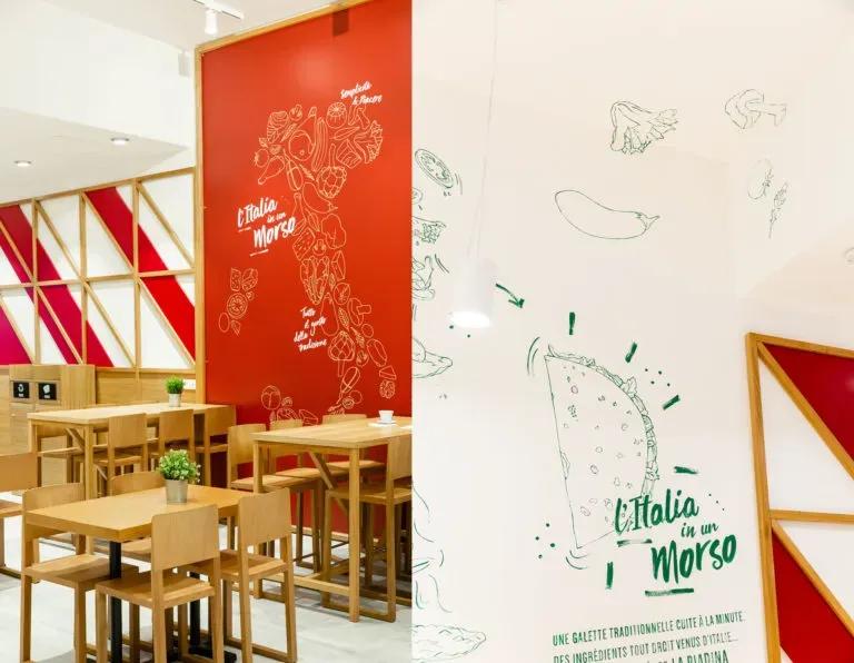 Piadina - Vue partielle